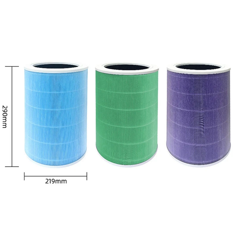 For-Xiaomi Air Purifier lilter-1-2-2S-2C-2S-Pro-2H-3-3C-3H-PRO-Accessories-Parts-With-RFID-Purify-Efficient-Dust-Remova-PM2.5