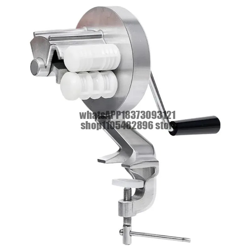 Portable Macaroni Maker Manual Pasta Maker With Ergonomic Hand Crank Design Noodles Pressing