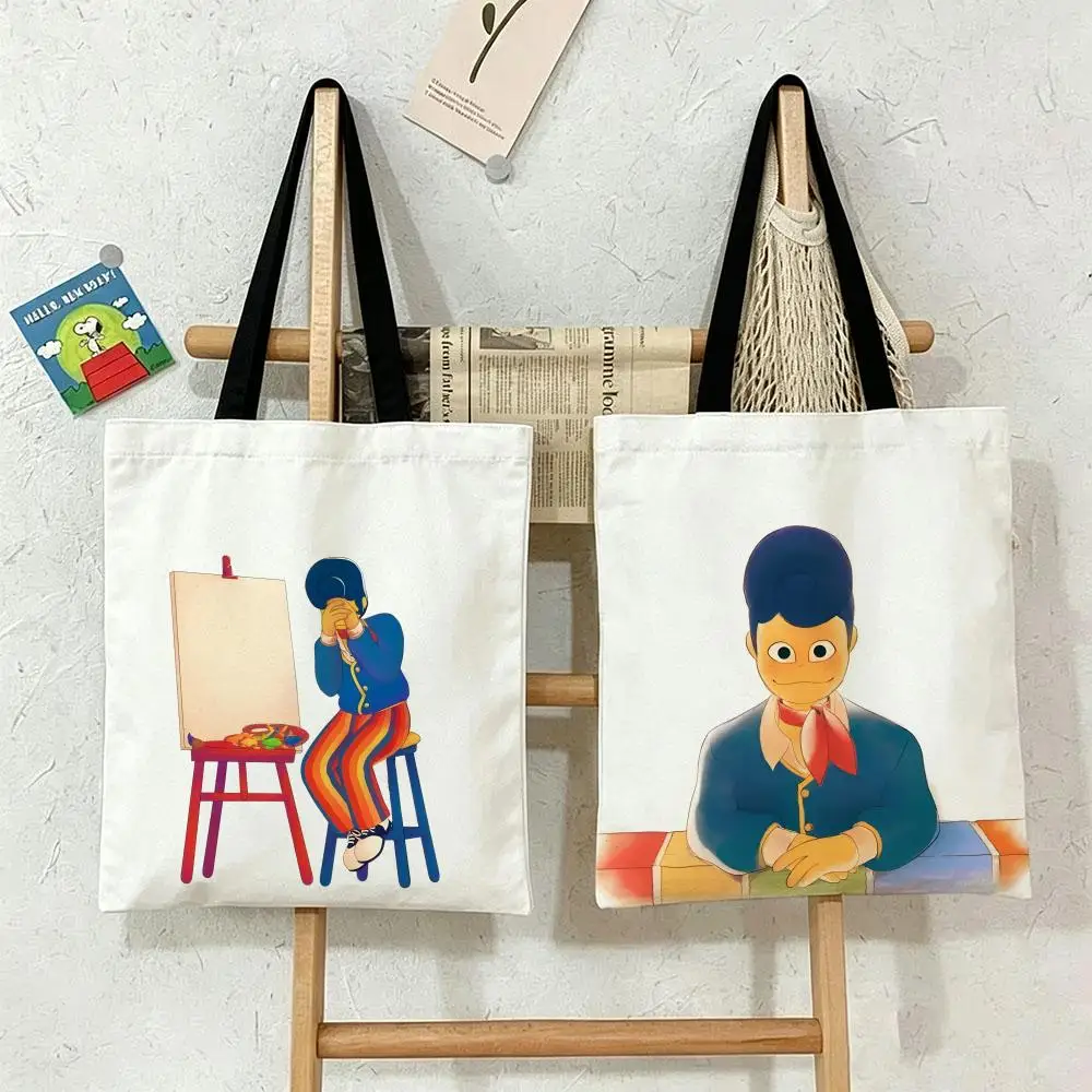 Vintage 70s Puppet W-Wally Darling Storage Bags are suitable for school, shopping, travel, work, and grocery shopping