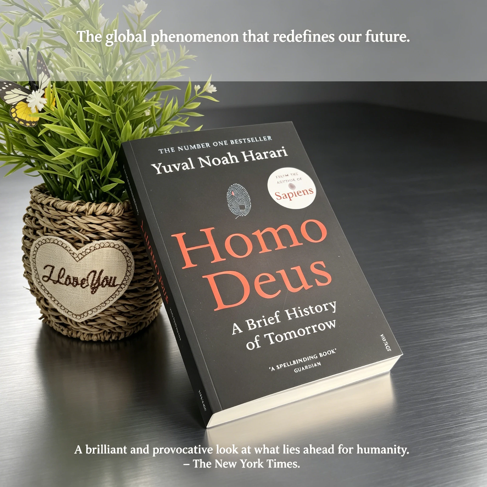 Yuval Noah Harari Homo Deus A Brief History of Tomorrow Social Science Future Studies Non-Fiction Book