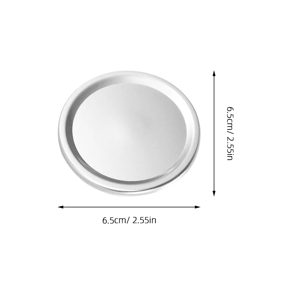 

24Pcs Tinplate Canning Lids Split-Type Leak Proof Airtight Jars Regular Mouth Caps Canning Lids Jars Regular Mouth