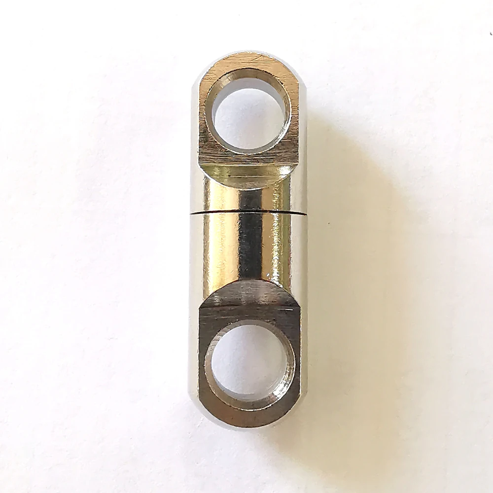 10 Stück Solide Wirbel für Angeln, Ring-Säulen-Wirbel mit Drehkugellager, Angelhaken-Verbindungsstücke, Angelzubehör – Detail 7