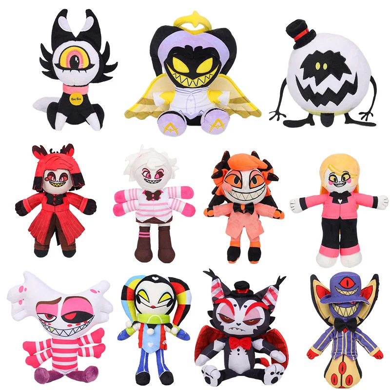 Doll Hazbin Hotel Evil Boss Surrounding Doll Gifts Hell Inn Small Ugly plush toys