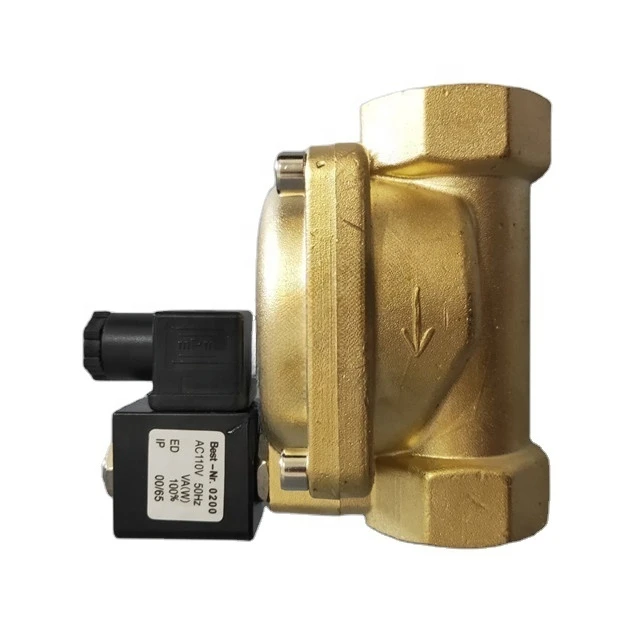 High quality air compressor solenoid valve 39318233  brass   for Ingersoll Rand  parts