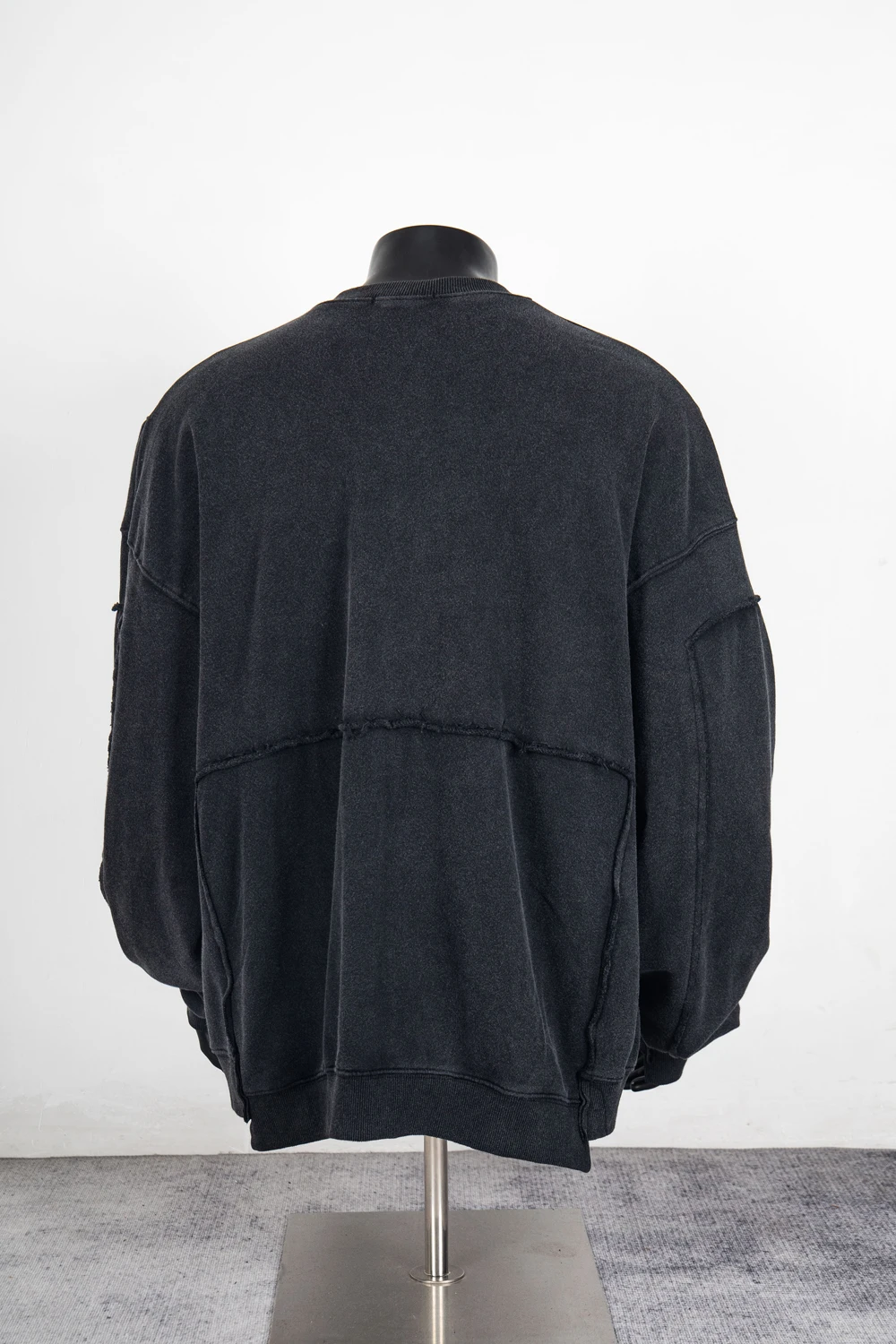 سترة بسحاب من مارتين روز باللون الأسود 25fw للرجال والنساء سترات عالية الجودة #2