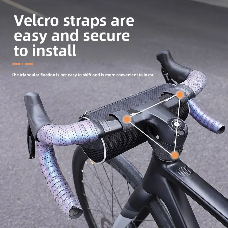 متعددة الوظائف الطريق للطي دراجة ركوب حقيبة التخزين دراجة هوائية جبلية أسطواني مقبض حقيبة عمودية شعاع حقيبة #3
