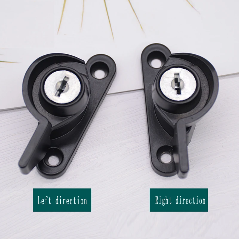 Aluminum Alloy Door And Window Lock Buckle Sliding Door New And Old Style Window Lock Door Window Accessories Lock With Key