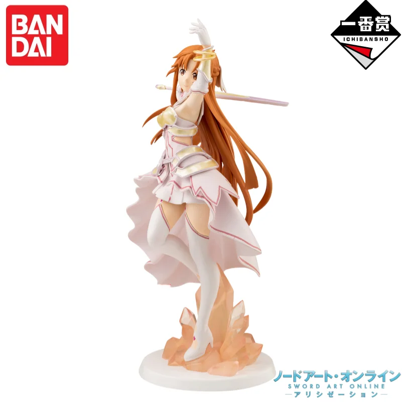 

Original Bandai Banpresto Anime Characters Sword Art Online Yuuki Asuna Pretty Collectible Ornaments Model Toys Garage