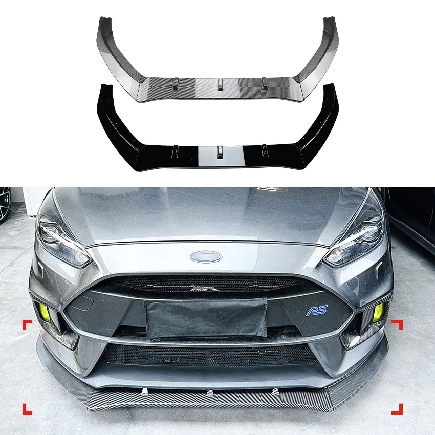 

Suitable For Ford Focus RS MK3 2015-2018 Front Bar Front Shovel Front Lip Exterior Modification Aerodynamics Kit