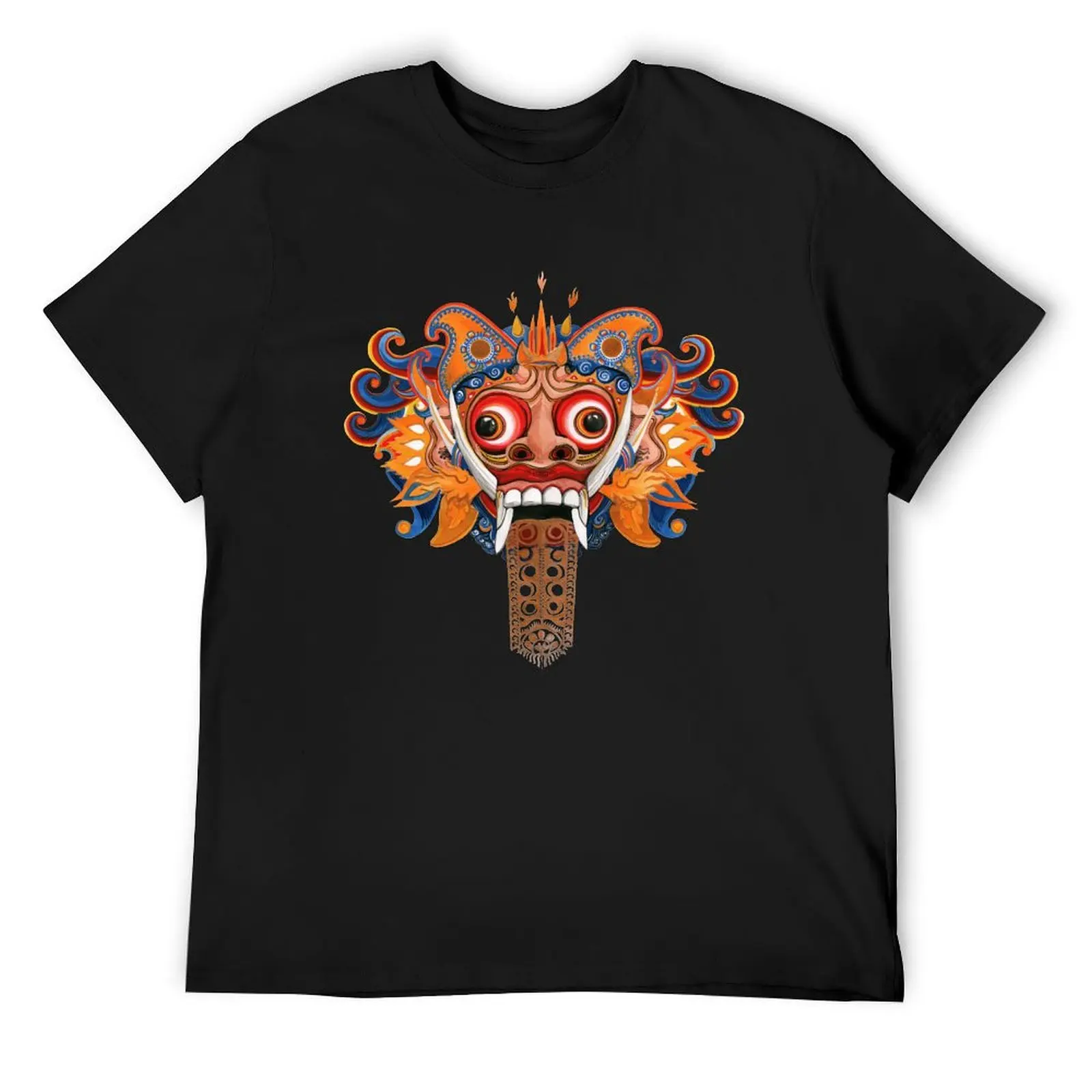 Giri Kedaton - Barong T-Shirt animal prinfor boys basketball graphic tees anime tshirt blacks luxury clothes men