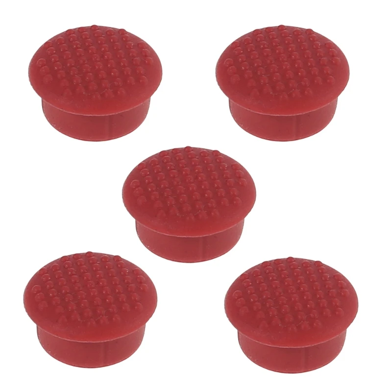 5 Pcs T460 TrackPoint Red Rubber for IBM Thinkpad Laptop with Rubber Dots for a Good Grip Save Space