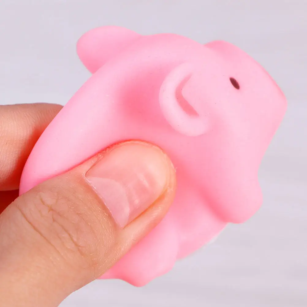 

Набор из 8 игрушек для ванной для детей: пищащие розовые игрушки для купания младенцев