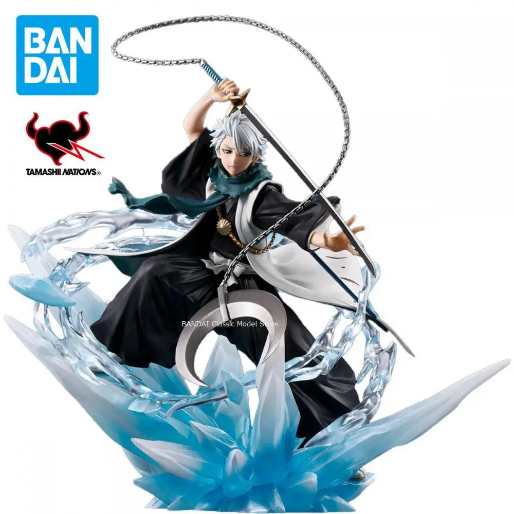 

Genuine Original Bandai Figuarts Zero Thousands of Bloody Battles Bleach Hitsugaya Toushirou Figuarts Anime Collectible Model