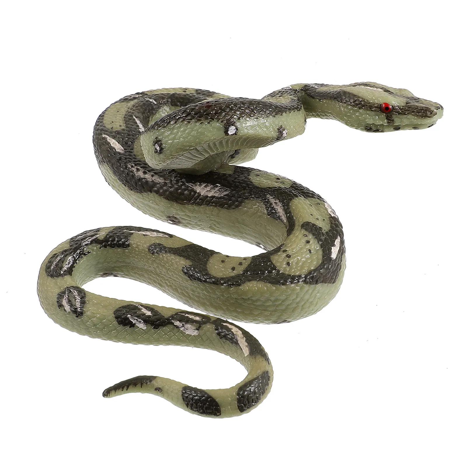 High Simulation Big Realistic Scary Snake Prank Halloween Lifelike Simulation Fake Animal Snake Toy
