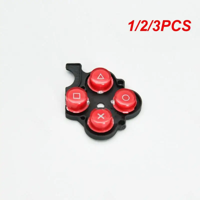 1/2/3PCS 1piece Rubber Right Button Switch Conductive Pad for PSP2000 2000 Game Console Machine Multi-Function Button