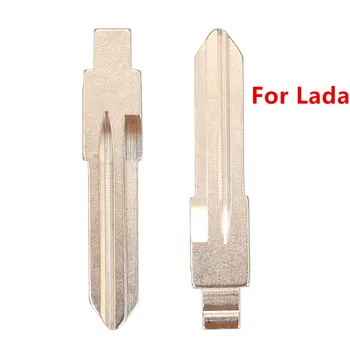 10 pz L5 chiave per auto lama non tagliata auto Flip remoto vuoto chiave pieghevole lama per LADA chiave di ricambio Shell Blade