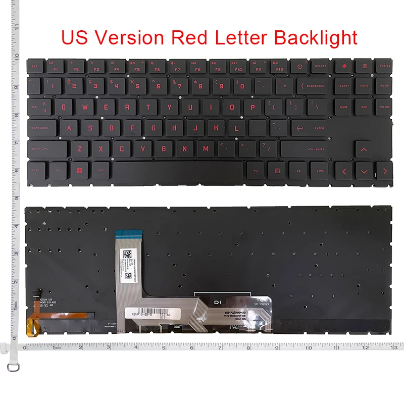 NEW Backlit US laptop keyboard for HP OMEN 15-EN 16-C 16-N TPN-Q238 Q281 Q267 English laptop