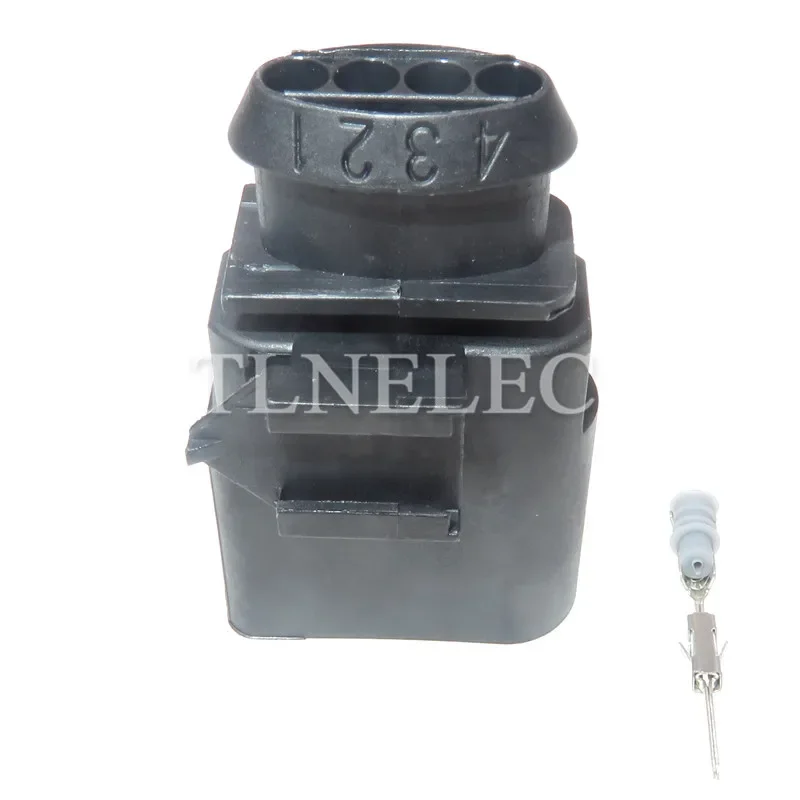 Para Passat Golf Beetle TT A6 A4 Allroad 1K 0973804   1J 0973704   Conector fêmea masculino da tomada do sensor de pressão da entrada de ar de 4 pinos