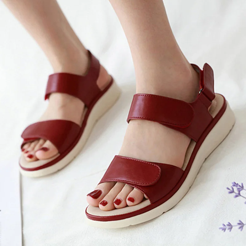 Summer Shoes Women Sandals Holiday Beach Wedges Sandals Women Slippers Soft Comfortable Ladies Summer Slippers A2121