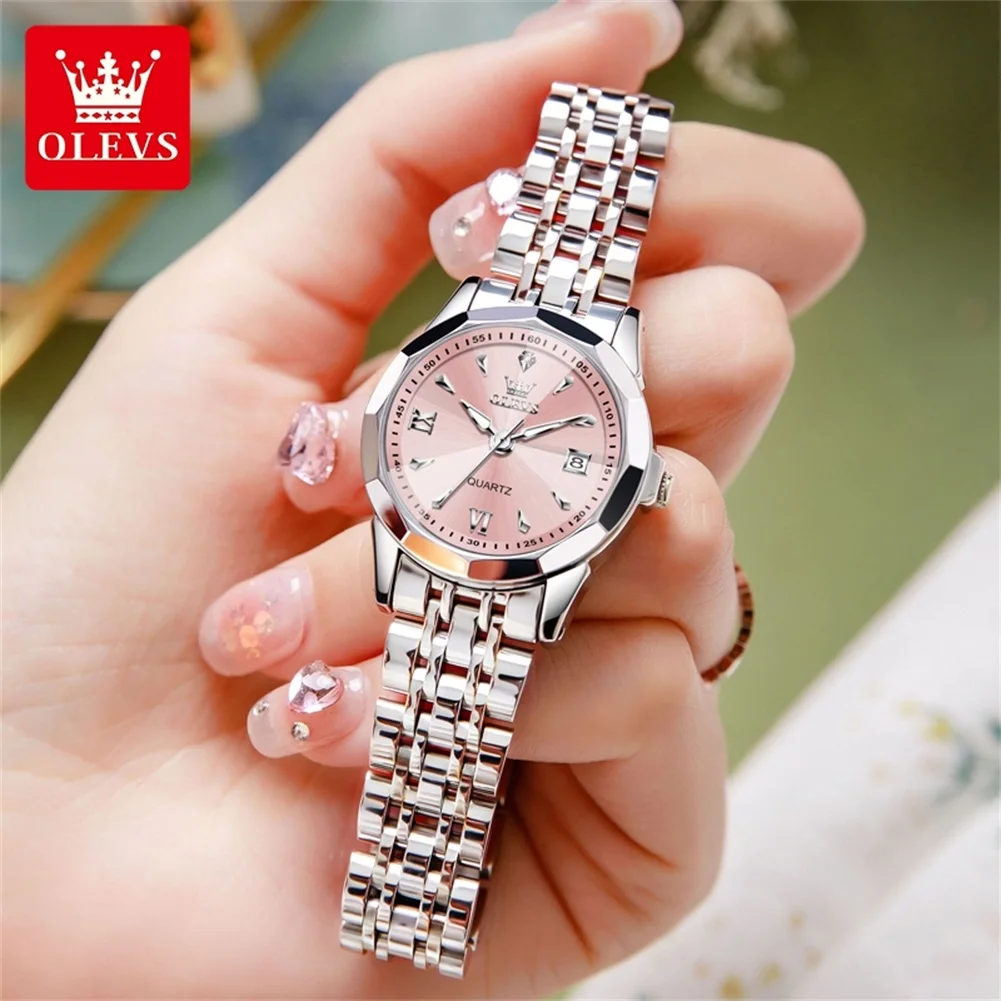 Women's Elegant Quartz Wristwatch, Waterproof Gift