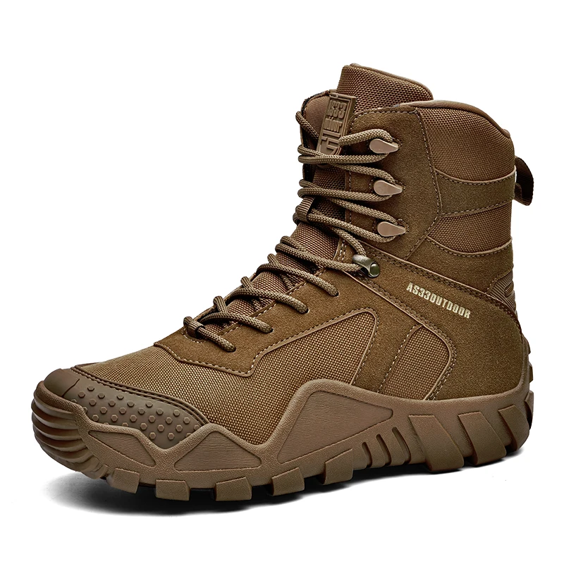 

Men Tactical Shoes High Quality Training Work Hiking Boots Outdoor Male Army Boots Climbing Women Lace Up Unisex Breathable