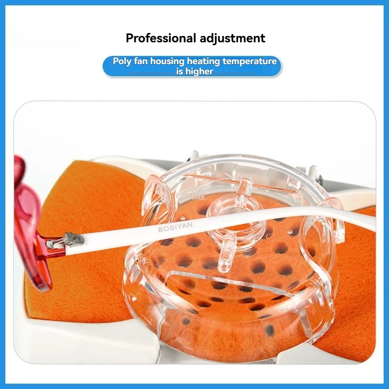 معدات النظارات أداة تجفيف الإطار سخان آلة التجفيف XWS-19T ورقة نظارات إطار تشكيل مصباح التجفيف #3