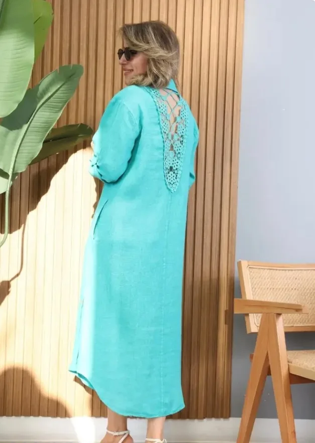 ชุดสตรี 2025 สบายเสื้ออารมณ์เดินทางคอยาว Hollow หลวมเสื้อยืดผู้หญิงเสื้อผ้า