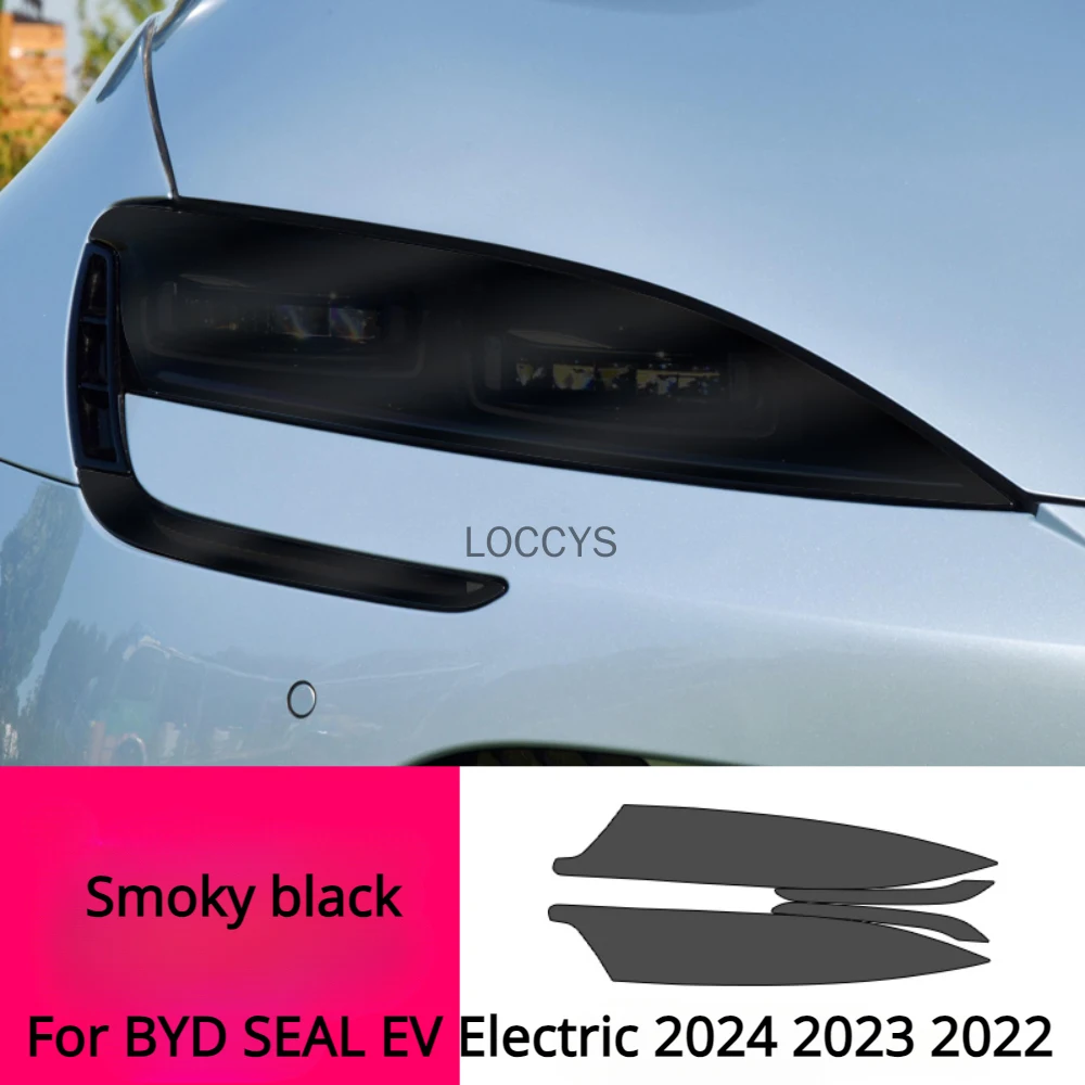 

For BYD SEAL EV Electric 2024 2023 Car Exterior Headlight Anti-scratch TPU Protective film Repair film Refit Sticker Accessories