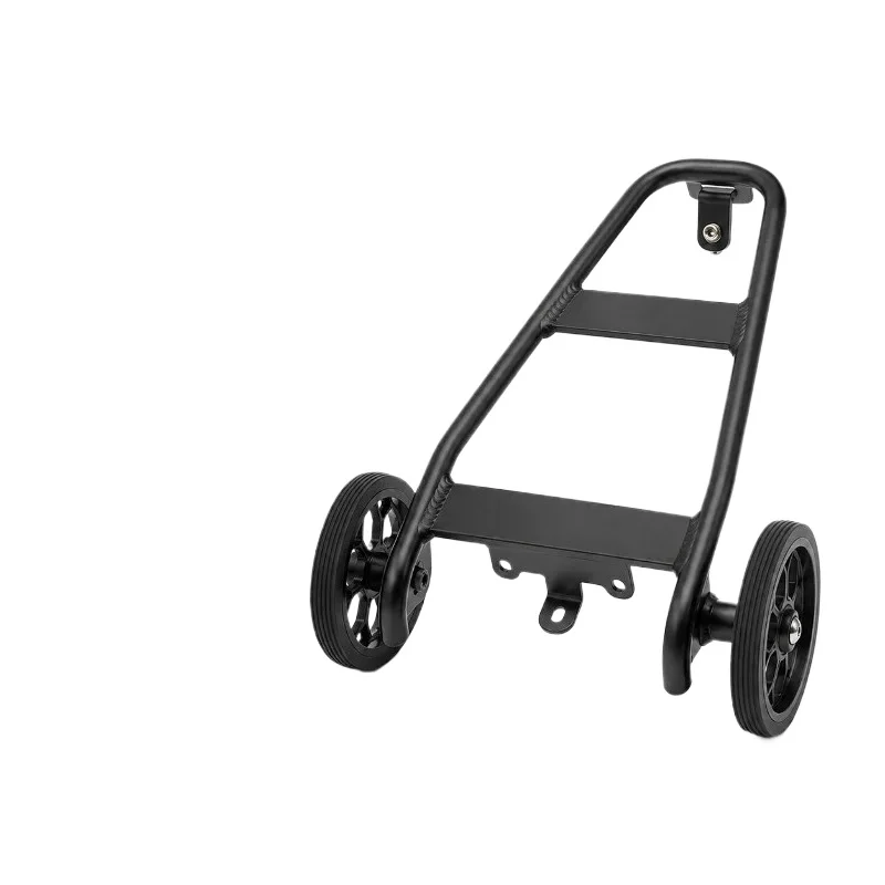 

Aluminum Alloy Rear Rack Special for JAVA NEO Folding Bike High Load Capacity Cargo Rack with Easy Wheels Roller 16 20 Inch