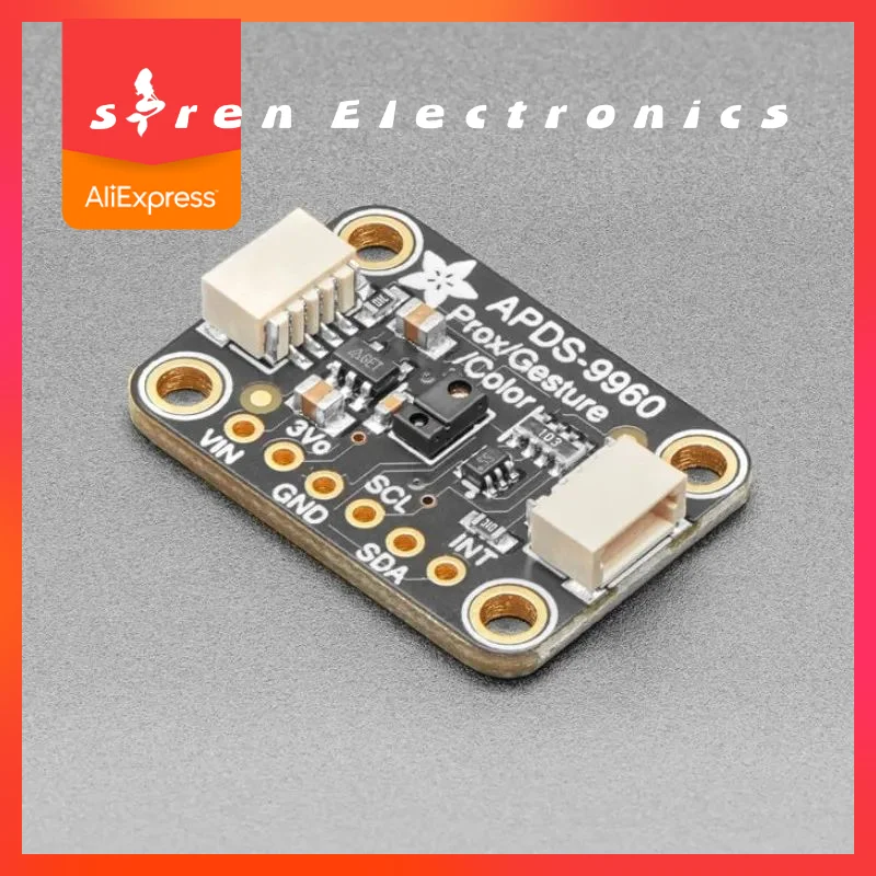 

3595 Adafruit APDS9960 Датчик приближения, света, RGB и жестов — STEMMA QT / Qwiic