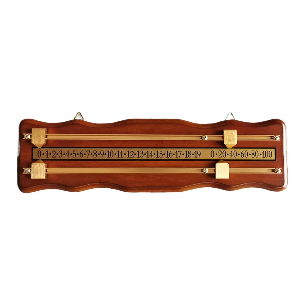 Classic Billiard Game Scorer Design Billiard Game Scorer Classical Design Medium Density Fiberboard Metal Material