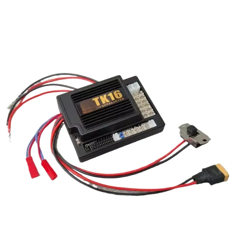 For TK16 / TK16‑X 1/16 RC Tank Sound Module Main Controller Board Brushed Brushless Upgrade Accessory