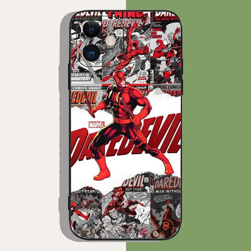 Cool D-Daredevil custodia per telefono per Iphone 15 11 13 14 Pro Max 7 8 Plus X Xr Xs Max Se2020 12mini Cover Case