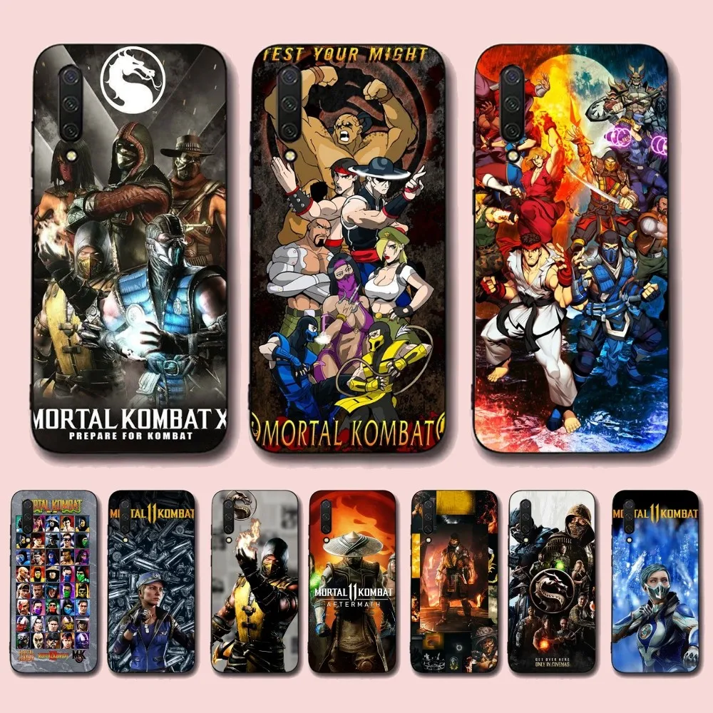 Mortal Kombat Phone Case For Xiaomi Mi 5X 8 9 10 11 12 lite pro 10T PocoX3pro PocoM3 Note 10 pro lite