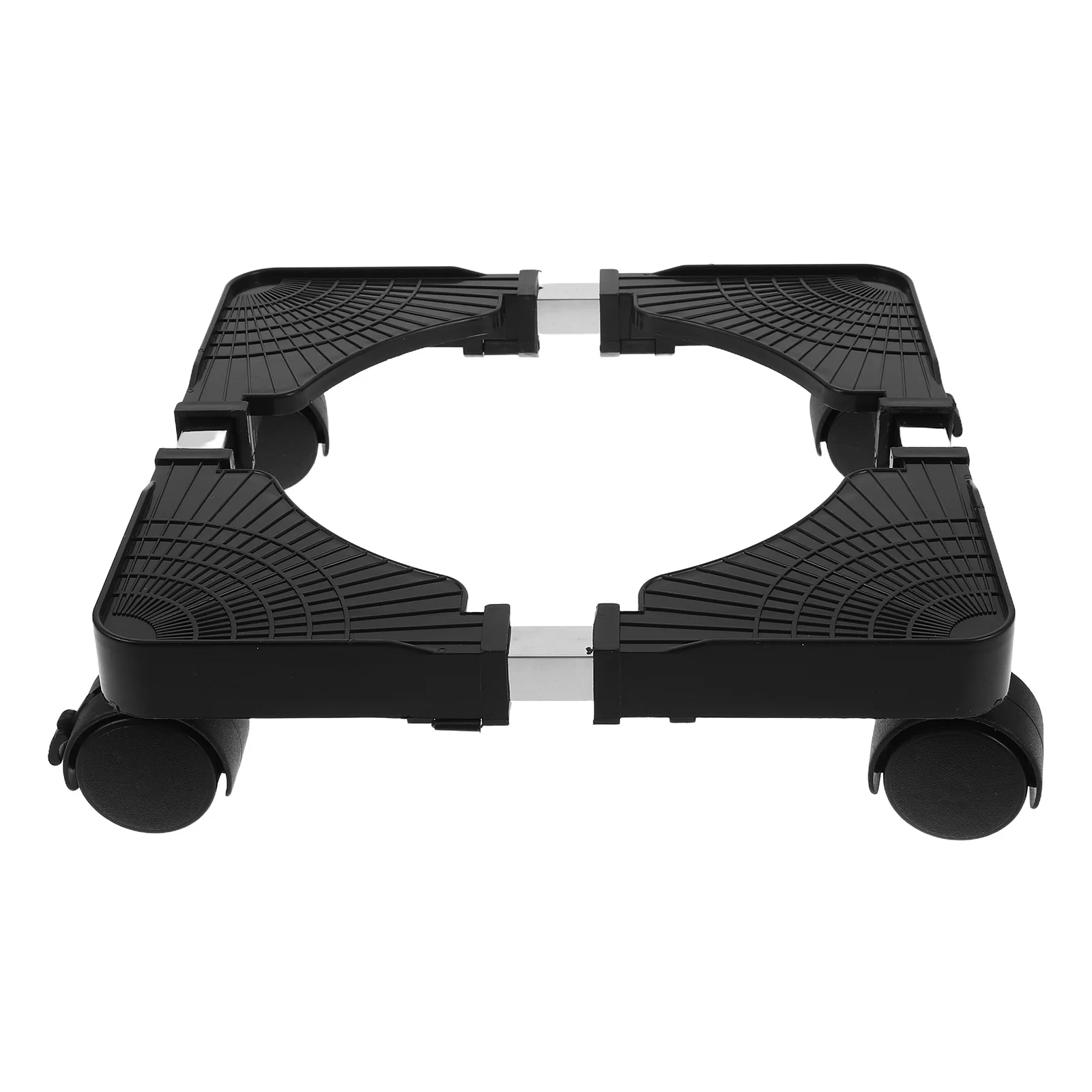 

Adjustable Plant Stand 9.45-15Inch Heavy Duty Rolling Saucer Flower Pot Base Movable Planter Trolley Multiscenario Use