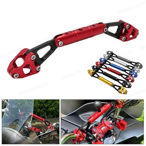 Para HONDA PCX 125 150 160 PCX125 PCX150 PCX160 extensor de manillar de barra transversal de motocicleta soporte de lámpara de luz soporte de teléfono soporte GPS