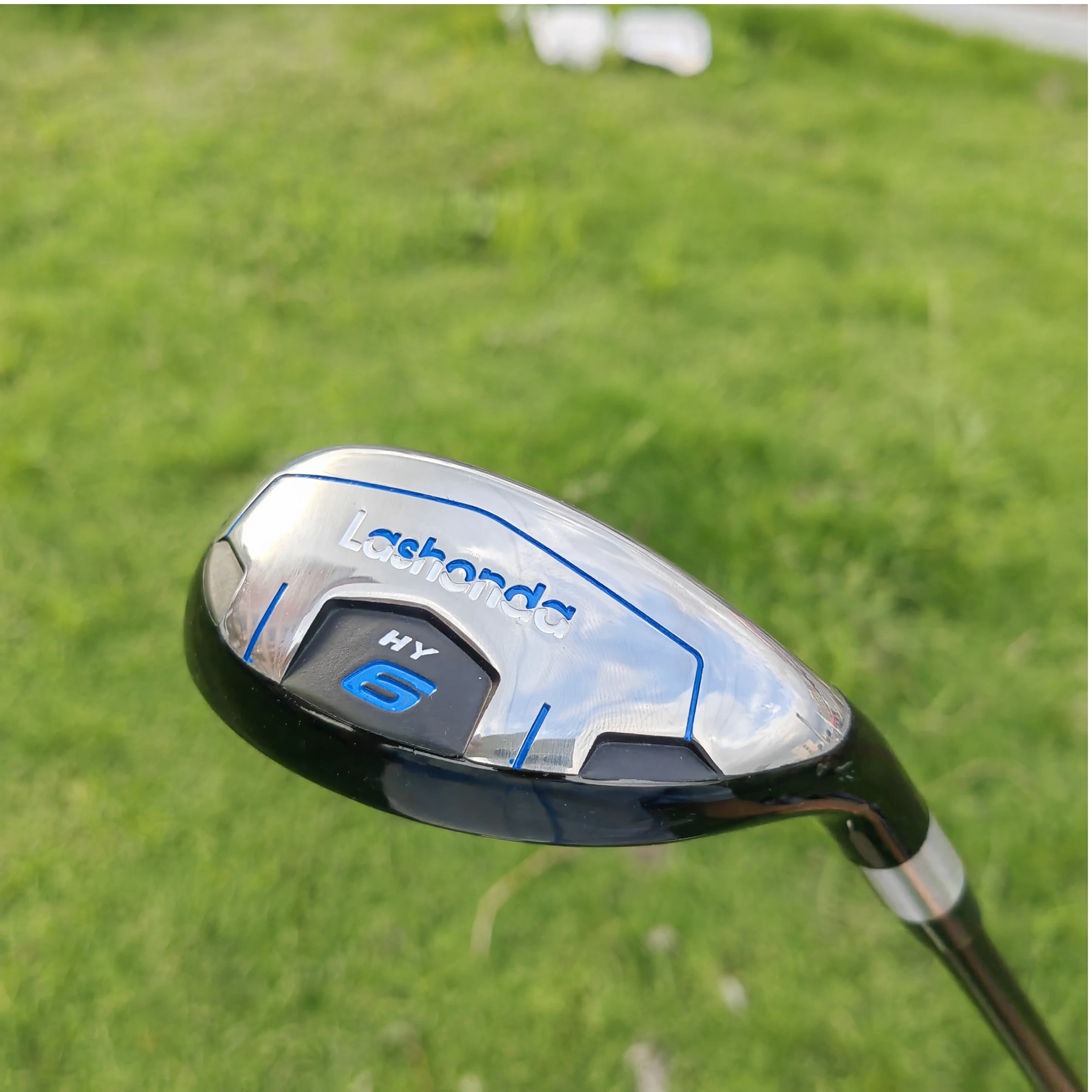 Lashonda Golf Hybrid Club - Kippenpoot Koolstofvezel SR-as, all-terrain dekking, hoge vergeving voor lange afstanden