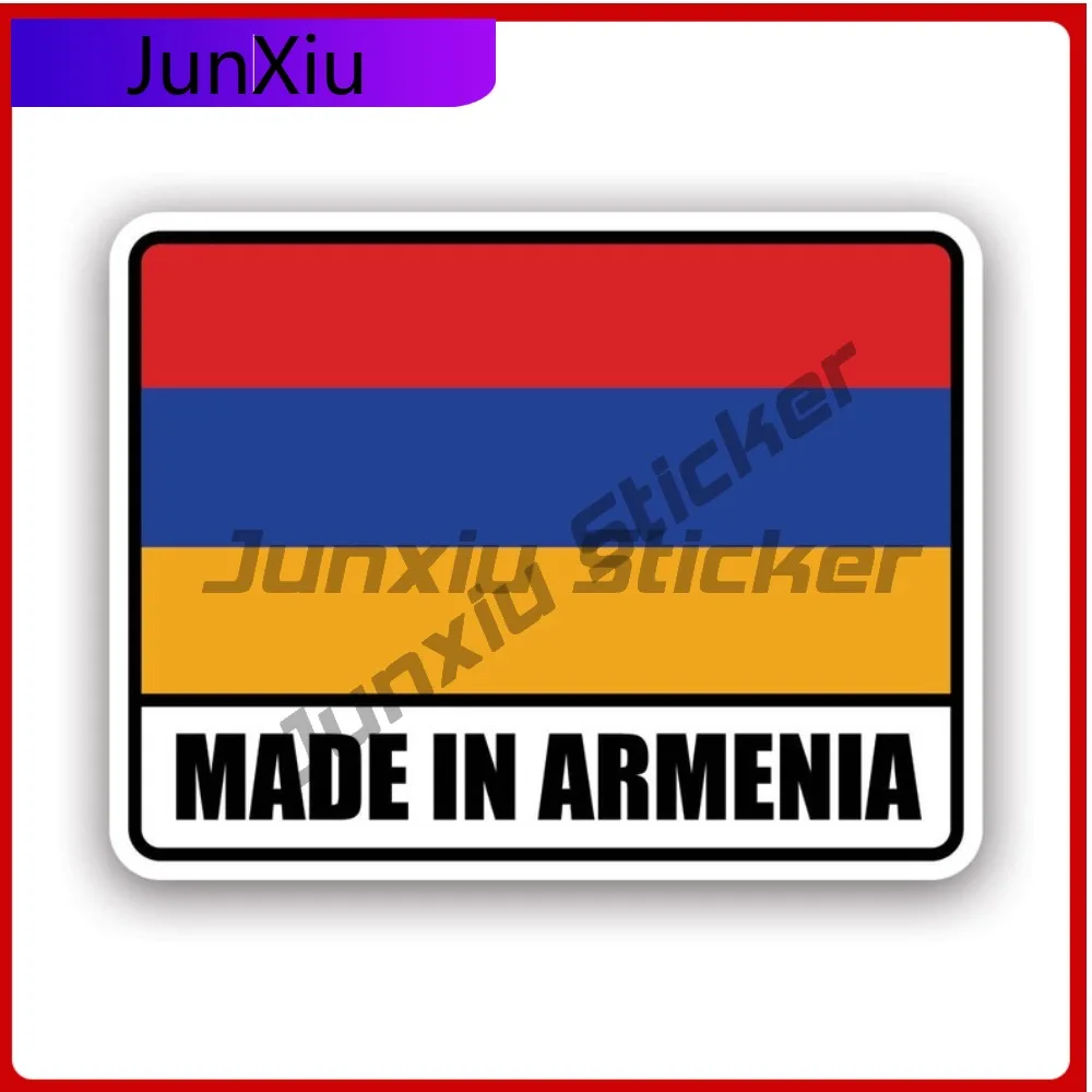 

Made In Armenia Sticker Waterproof Outdoor Funny Laptop Waterproof Vinyl Decal For Motocross Sticker Creative Protection High