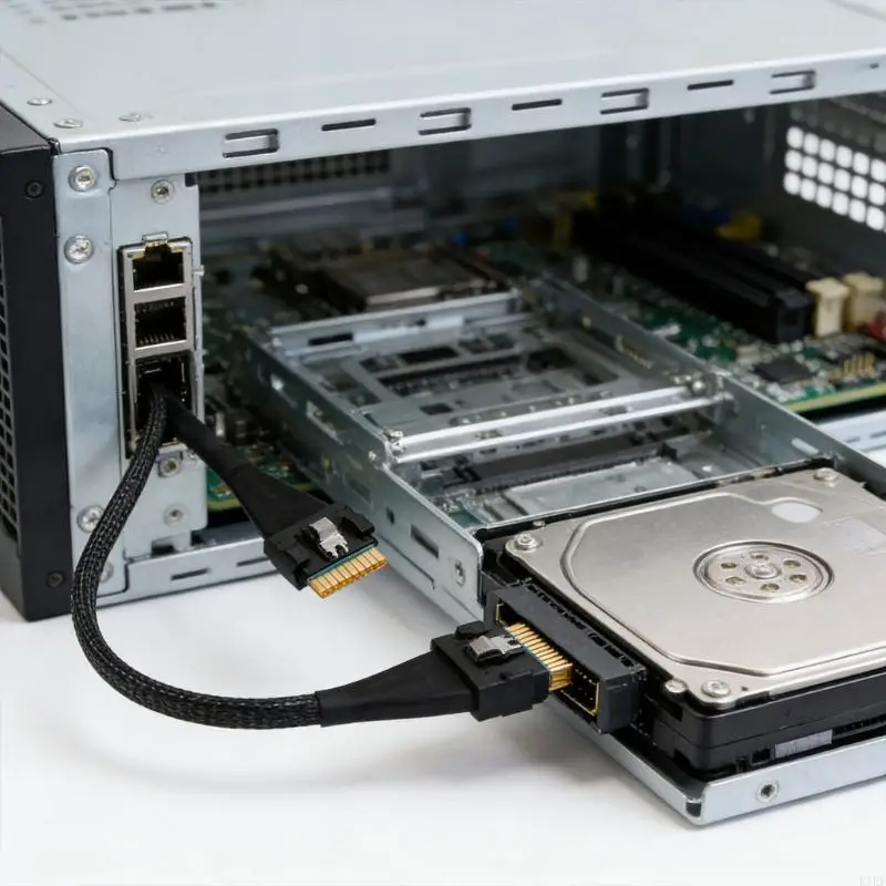 High Performances SFF8654 PCIe4.0 Data Cable For Server And Storage Devices K1KF