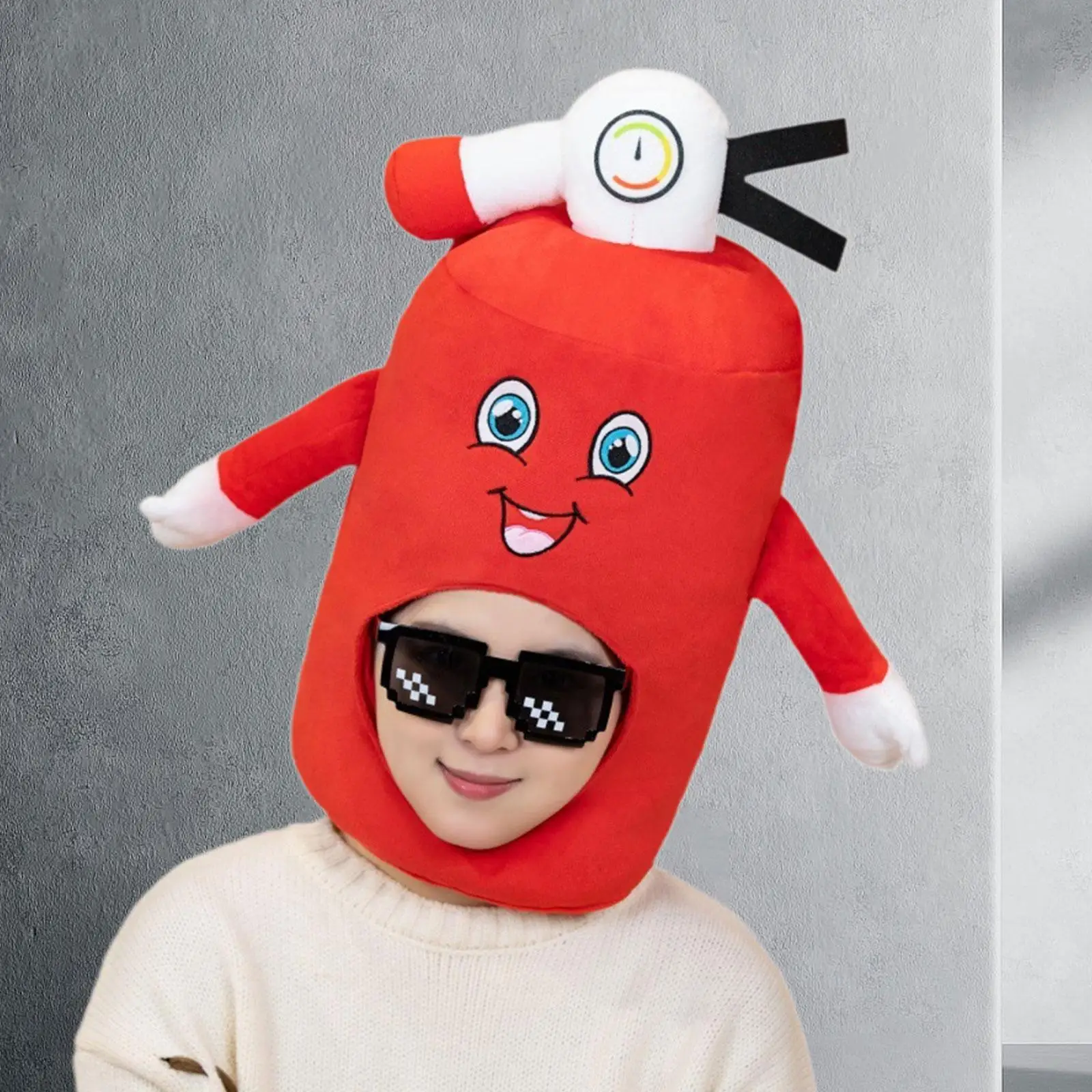 

Extinguisher Hat Creative Cute Headwear Costume Accessories Photo Prop for