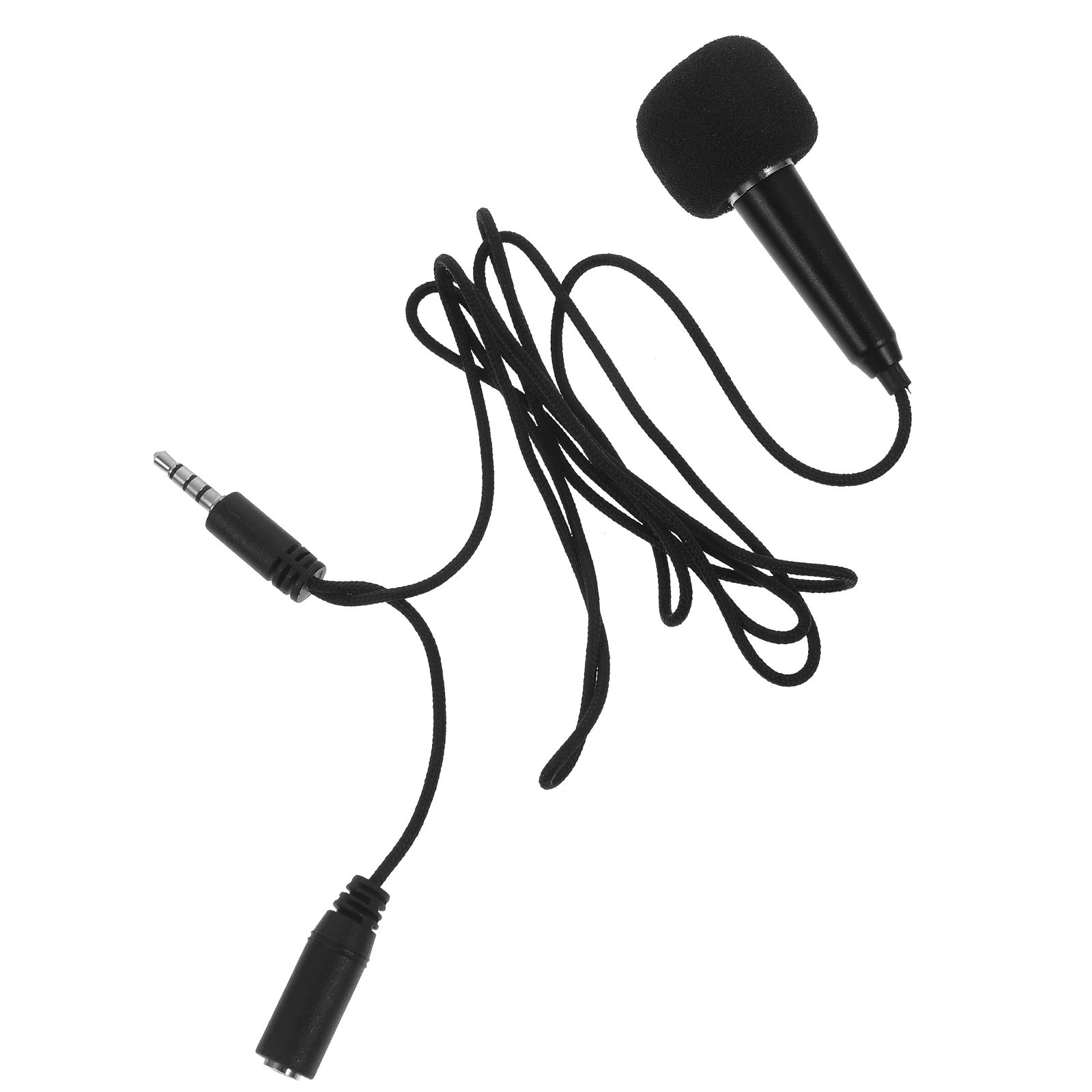

Mini Microphone Phone Handheld Portable Singing Recording Handheld Phone Microphone Mic Vocal Mics Mobile Computer Miniature