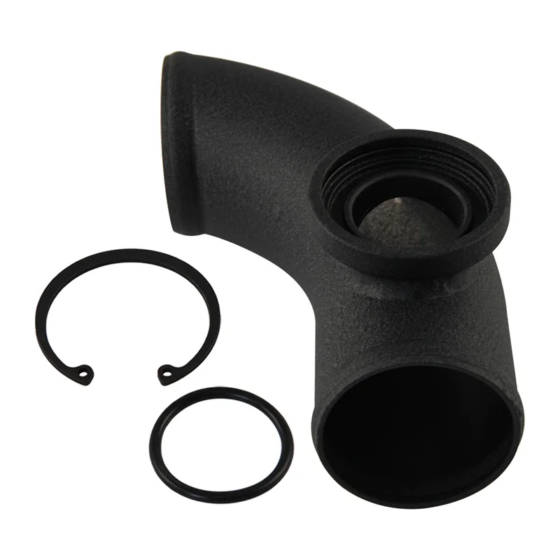 

90 градусов, 63 мм, 2,5 дюйма, турбо-алюминиевая фланцевая труба для продувочного клапана SSQV/SQV BOV