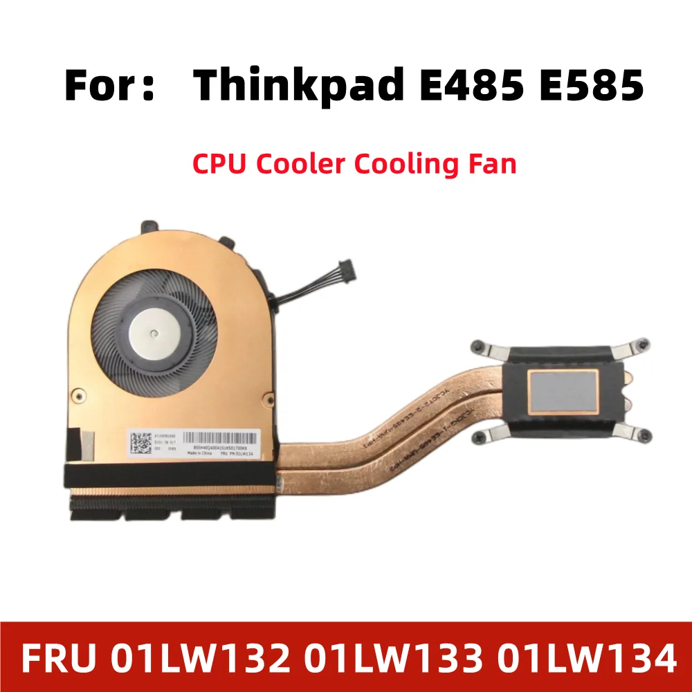 

NEW FOR Lenovo Thinkpad E485 E585 Laptop UMA Integrated CPU Cooler Cooling Fan with Heatsink FRU 01LW132 01LW133 01LW134