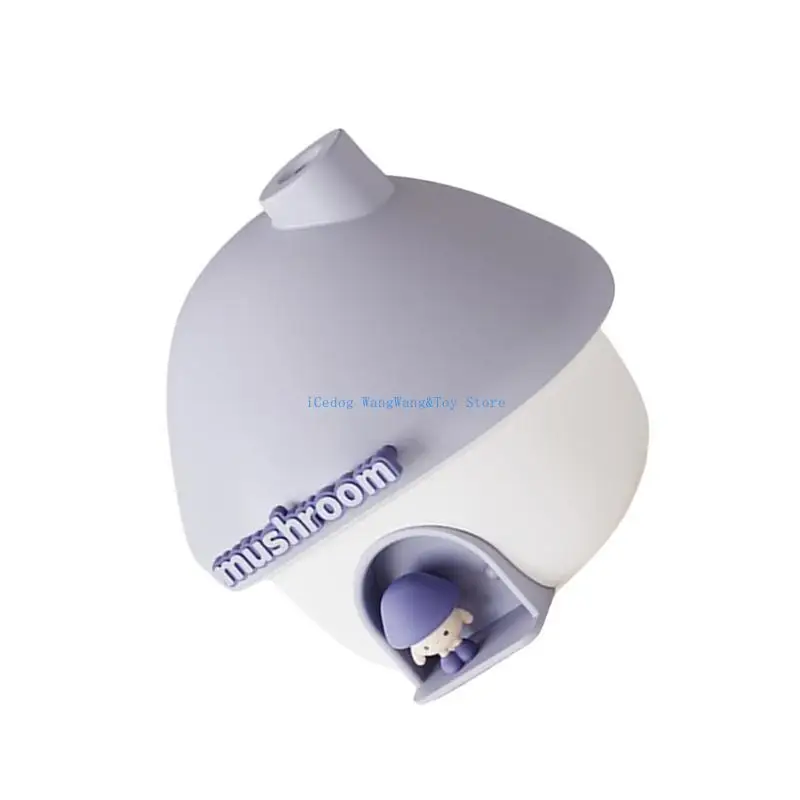 

MOLF Humidifier Mushroom House Cartoon Humidifier Home Mini Essential Oil Aromatherapies Device with LED Light