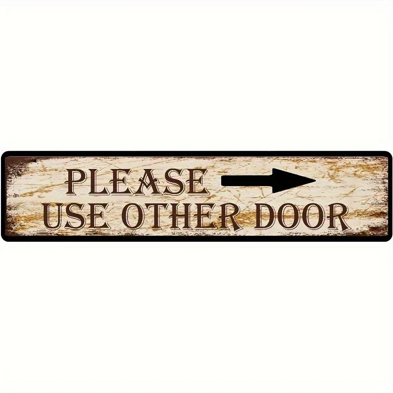 Vintage Metal Sign 