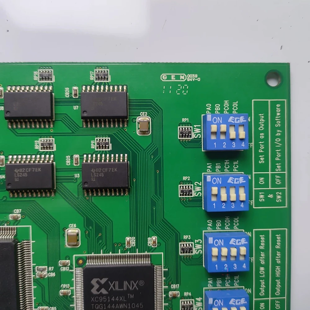 PCI-1739U REV.A1 02-1 48 channel digital input/output card