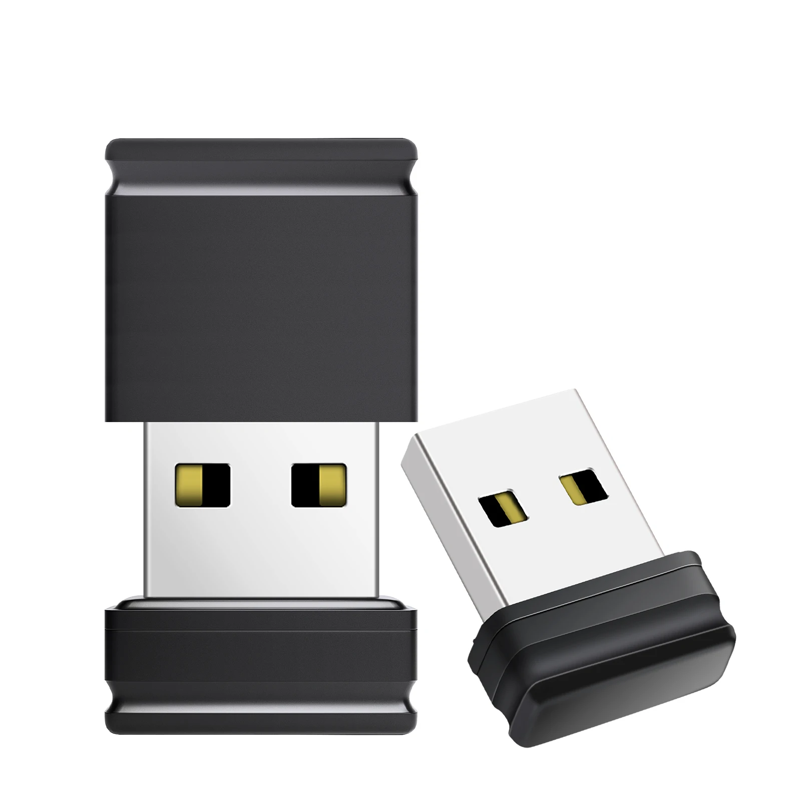 Mini Black USB Flash Drive 128GB High Speed Pen Drive 64GB Memory Stick 32GB 16GB 8GB U Disk 16GB  Free Key Chain Business Gift