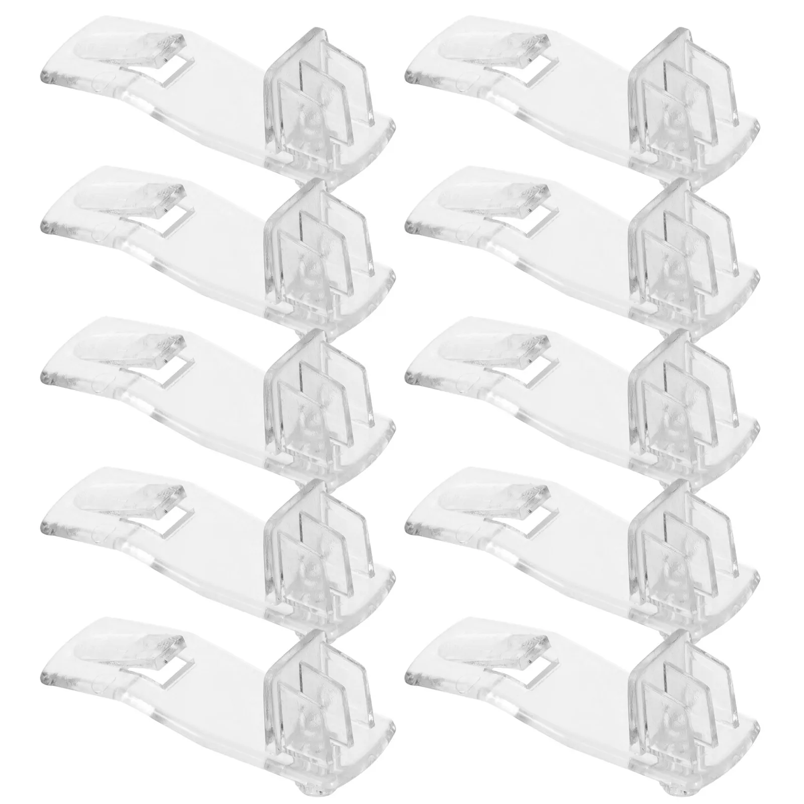 

25 шт. колышки, прозрачные фиксирующие пластиковые зажимы для шкафа для полок, хранения мебели, простая установка, многоразовые, прочные, легкие, гибкие