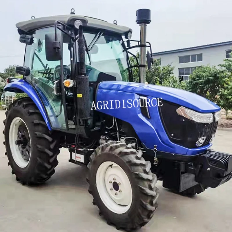 รถแทรคเตอร์ขนาดเล็ก100HP รถแทรคเตอร์ดึง Traktor kebun แบบไมโครจีน