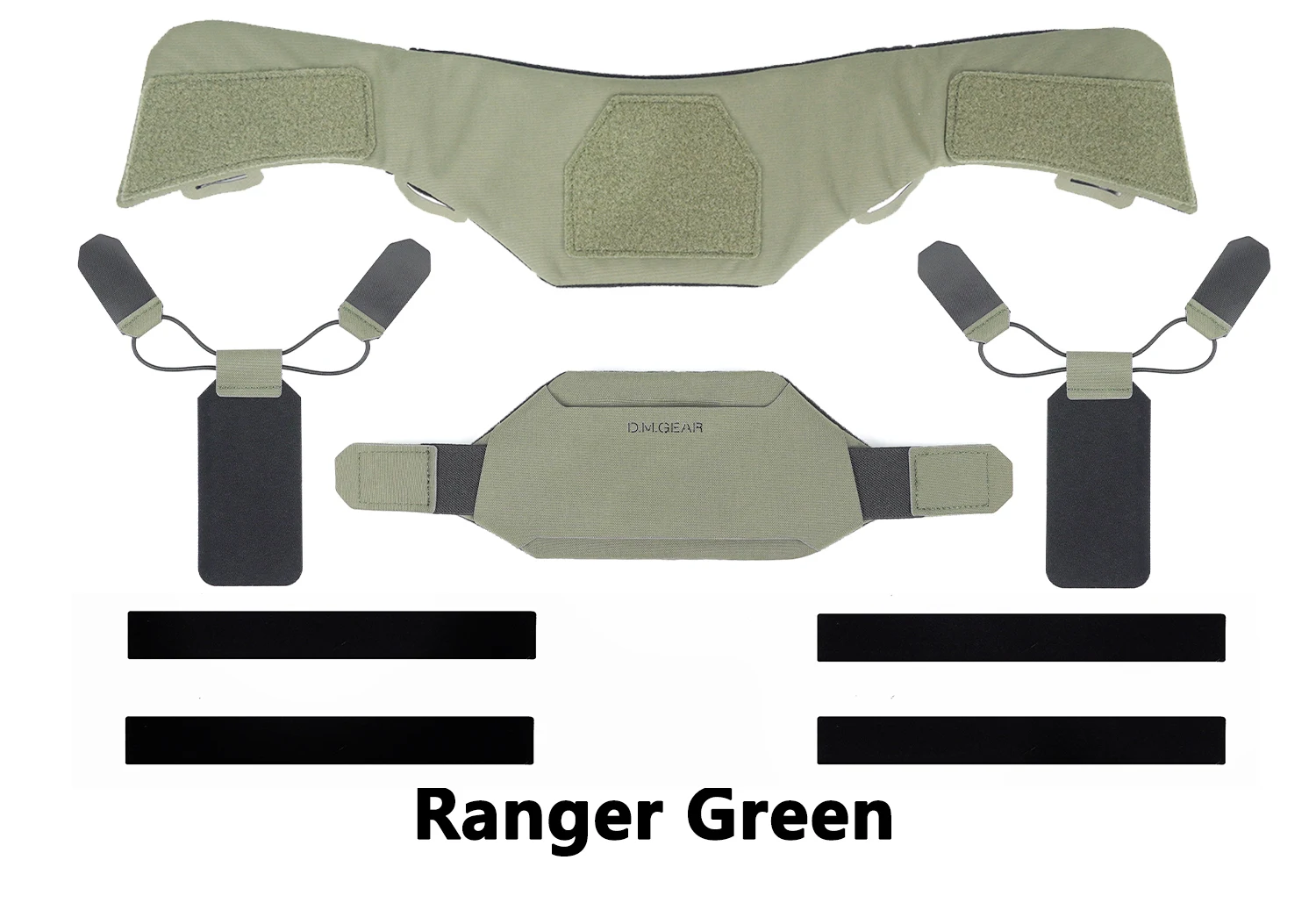 JPC FCSK 6094 Protector cuello universal para chaleco tactico Airsoft - imagen 2
